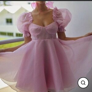 NWT Selkie the Ice Cream Gingham Parliament Dress